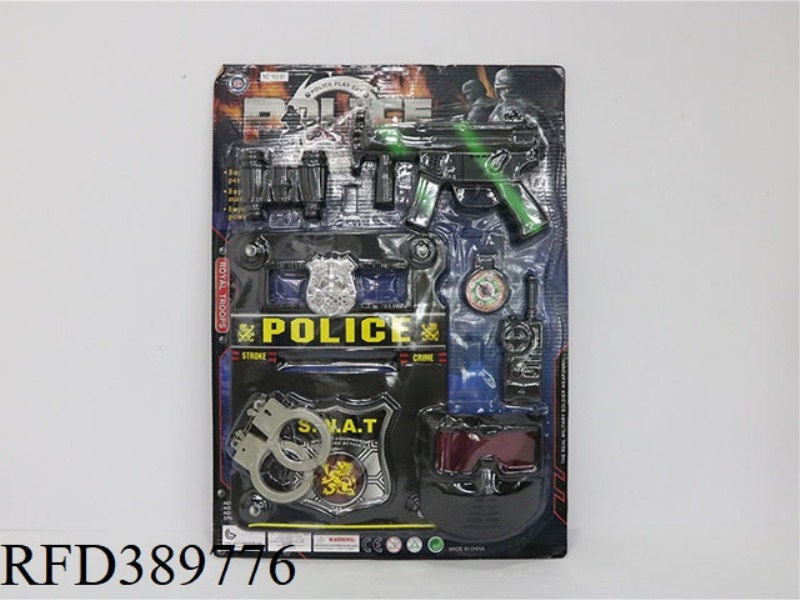 TOY POLICE PLAY SET