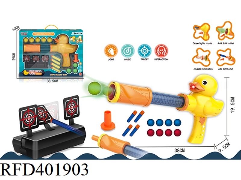 LITTLE DUCK SOUND AND LIGHT SOFT BULLET AIR GUN