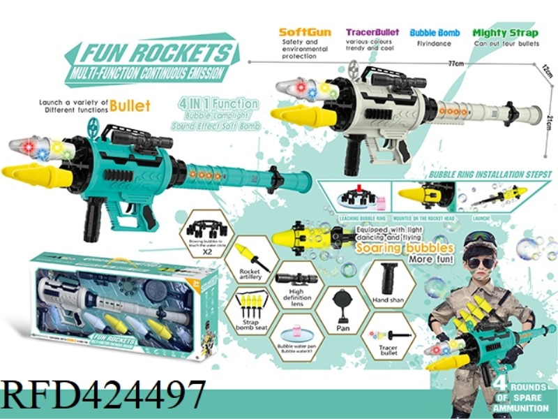 4 BURST ROCKET LAUNCHERS