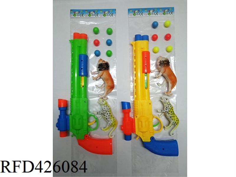 SOLID COLOR SOFT BULLET TABLE TENNIS GUN