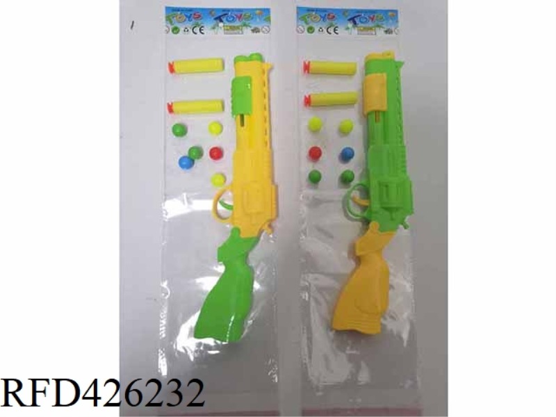 SOLID COLOR SOFT BULLET TABLE TENNIS GUN