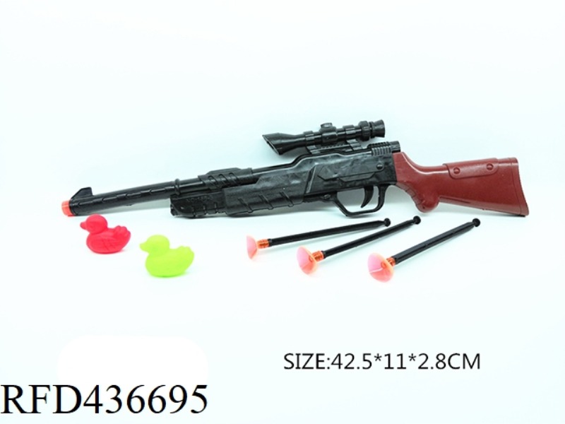 NEEDLE GUN WITH 2 DUCKS