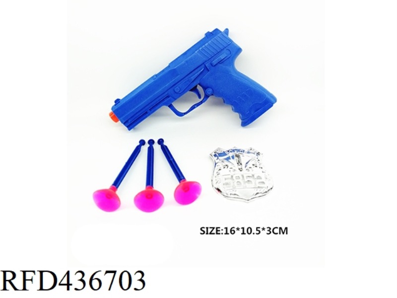 1 COLOR POLICE BADGE