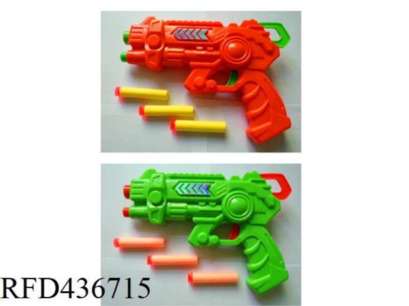 EVA SPACE GUN WITH THREE BULLETS