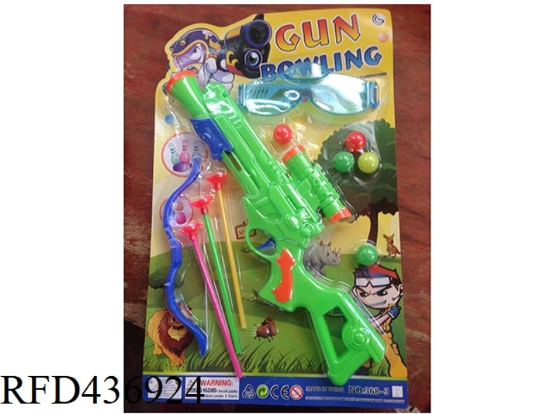 PING PONG GUN+BOW AND ARROW