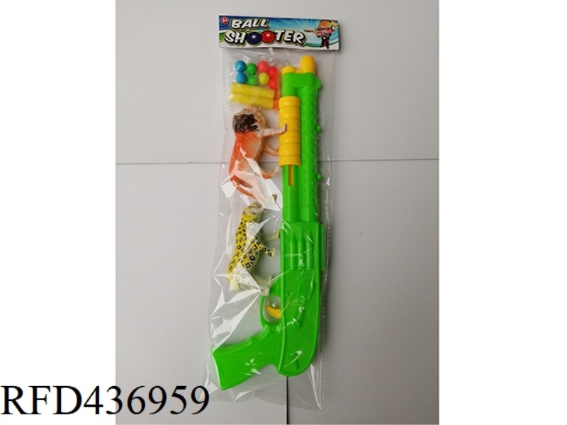 GUN WITH COLOR SOFT BULLET