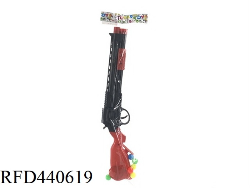 BLACK SOFT BULLET EVA TABLE TENNIS GUN
