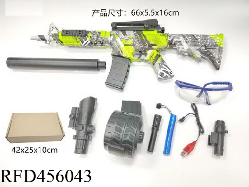 M4A1 MANUAL ELECTRIC BURST MARKER RIFLE BLACK EDITION