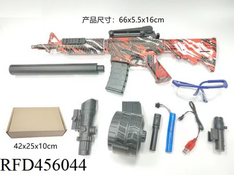 M4A1 MANUAL ELECTRIC BURST MARKER RIFLE BLACK EDITION