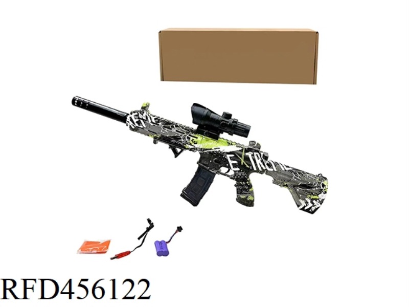 LARGE 416 ELECTRIC TOY GUN (HAND-IN-ONE)