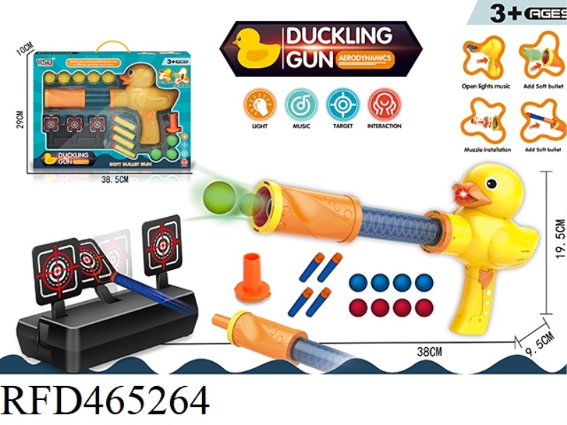 DUCK SOUND AND LIGHT SOFT BULLET AIR GUN