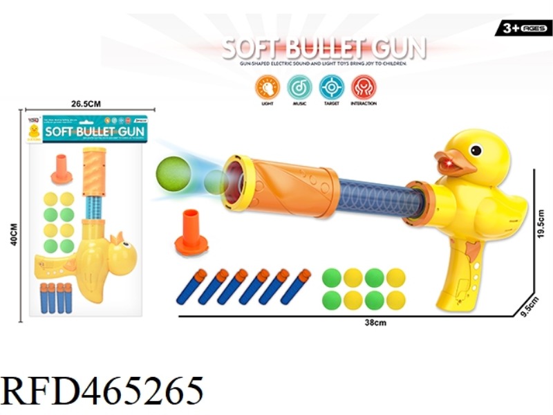 DUCK SOUND AND LIGHT SOFT BULLET AIR GUN