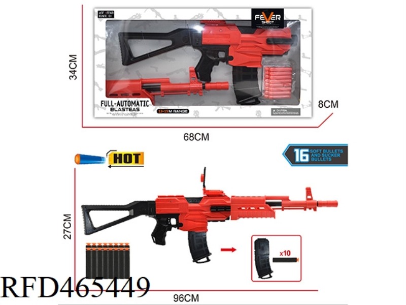 DIY AUTOMATIC CONTINUOUS FIRING SOFT BULLET GUN