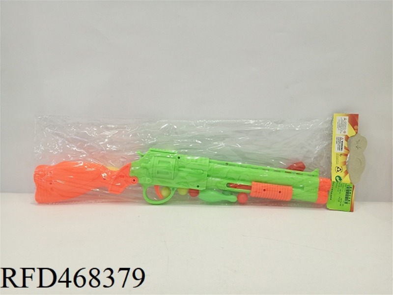 SOLID-COLOR TABLE TENNIS GUN WITH BOWLING