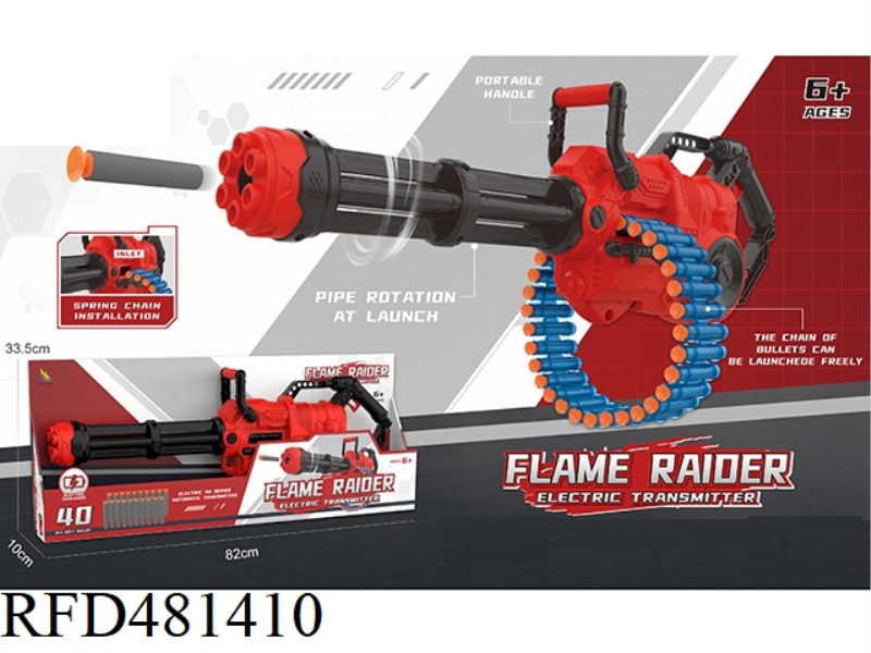 ELECTRIC GATLING SOFT GUN WINDING