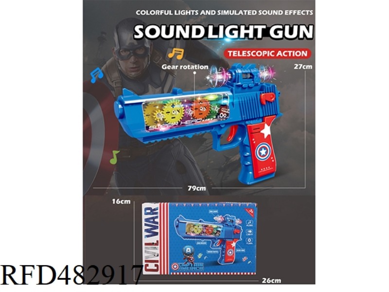 TEAM AMERICA CONTOUR PISTOL