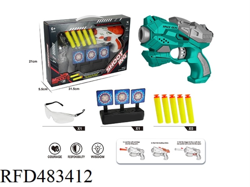 EVA MANUAL SOFT BULLET GUN