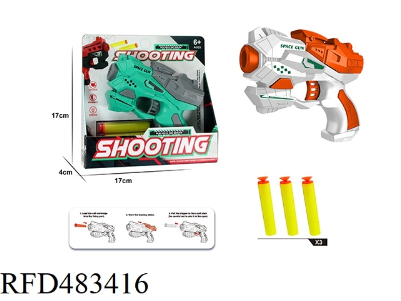 EVA MANUAL SOFT BULLET GUN