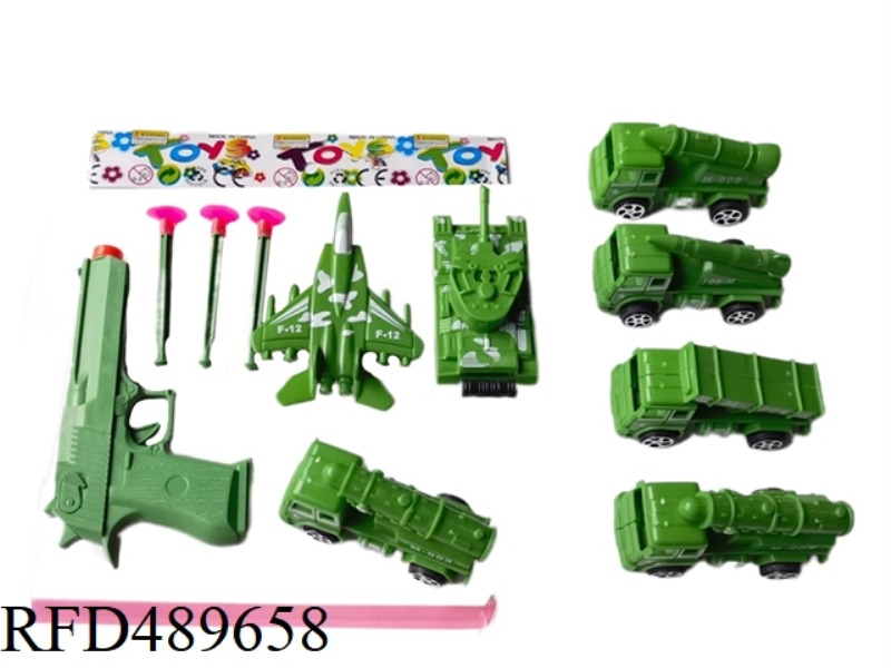 TAXIING MISSILE VEHICLE WITH MILITARY NEEDLE GUN