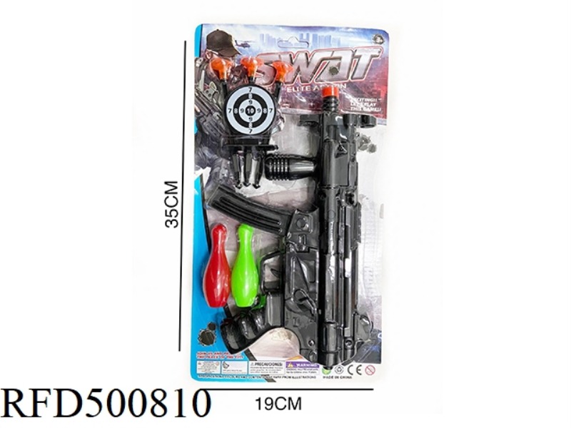 MP5+ BOWLING BALL + TARGET