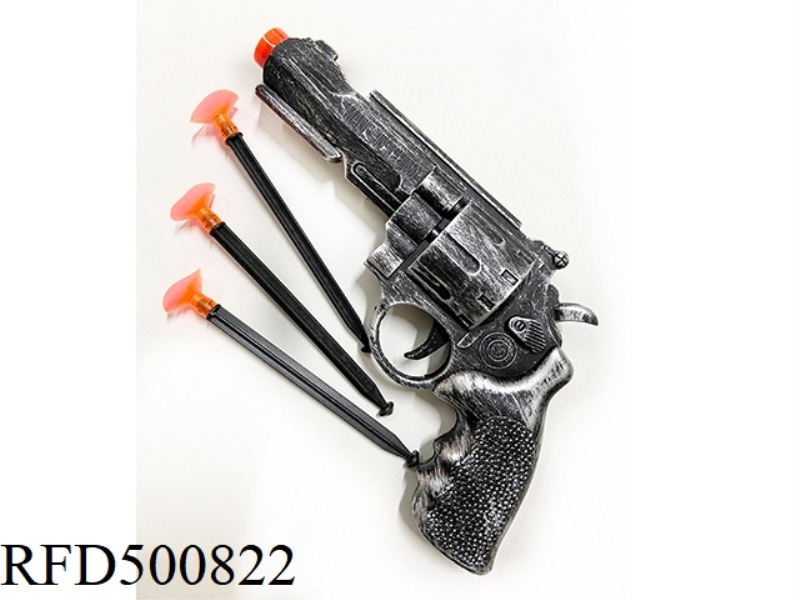 REVOLVER SUCKER SOFT PROJECTILE GUN