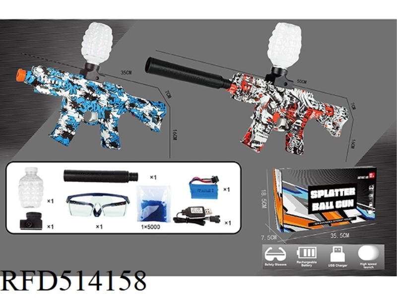 M416 BLUE DOODLE RED DOODLE