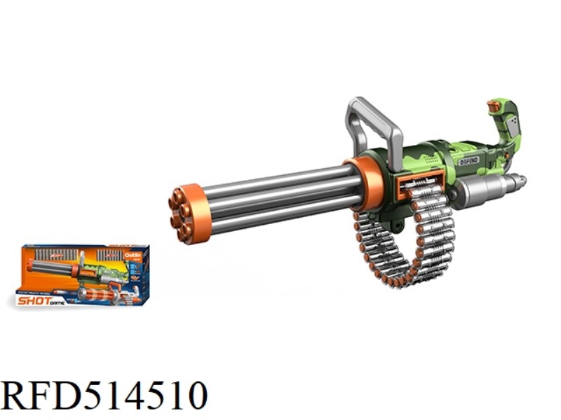 GATLING ALLOY ELECTRIC BOMBSHELL GUN (CHARGE PACK)