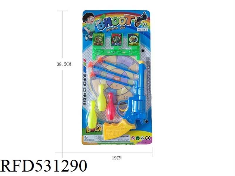 REVOLVER SOLID COLOR NEEDLE GUN