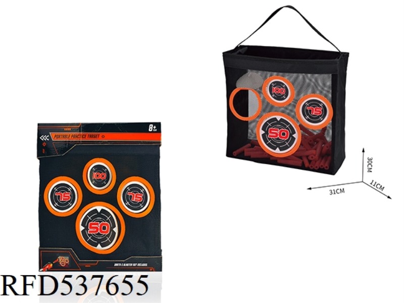 SHOOTING TARGET, SOFT BOMB STORAGE BAG