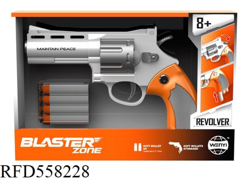 REVOLVER ALLOY MANUAL SOFT GUN