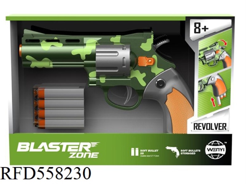 REVOLVER ALLOY MANUAL SOFT GUN