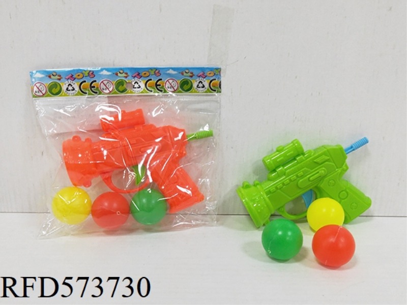 TABLE TENNIS GUN WITH 3 2.8CM BLOW BALL