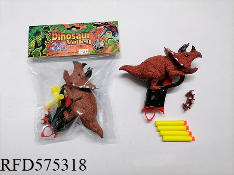 TRICERATOPS SOFT BULLET GUN