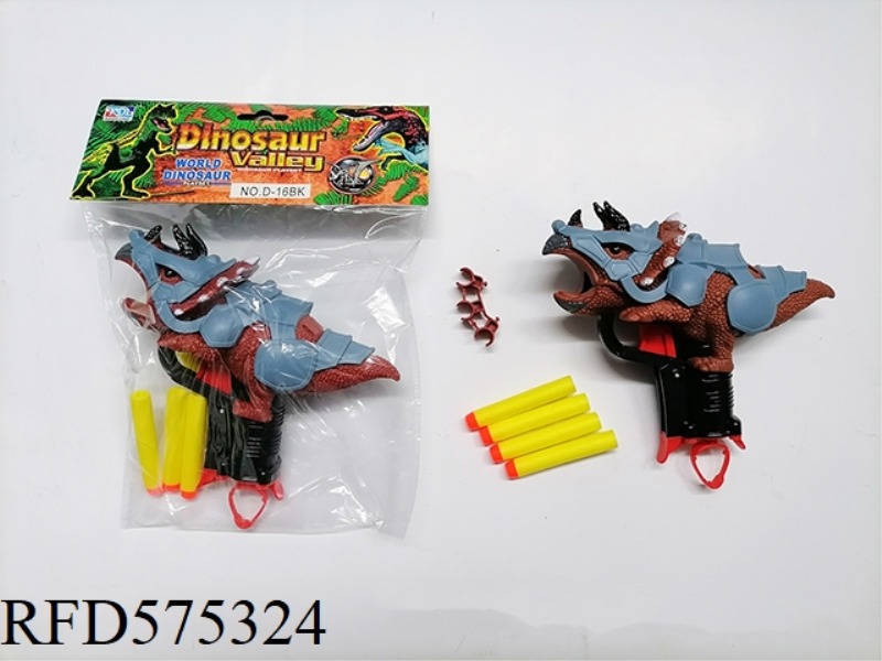 TRICERATOPS SOFT BULLET GUN