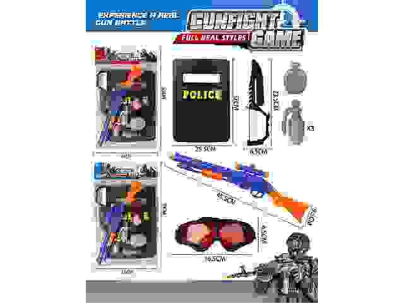 POLICE SUIT (2 CARDS RANDOMLY MIXED)