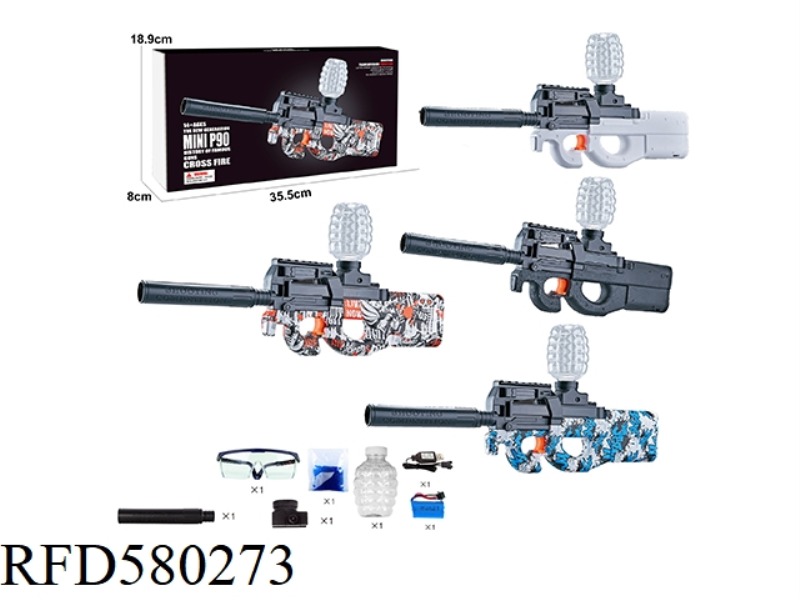 MINI P90 BLUE DOODLE RED DOODLE