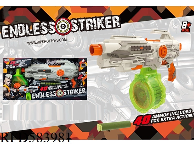 ELECTRIC 30-ROUND DRUM SOFT GUN