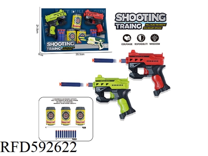 EVA MANUAL SOFT BULLET GUN