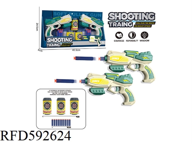 EVA MANUAL SOFT BULLET GUN