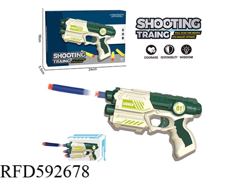 EVA MANUAL SOFT BULLET GUN
