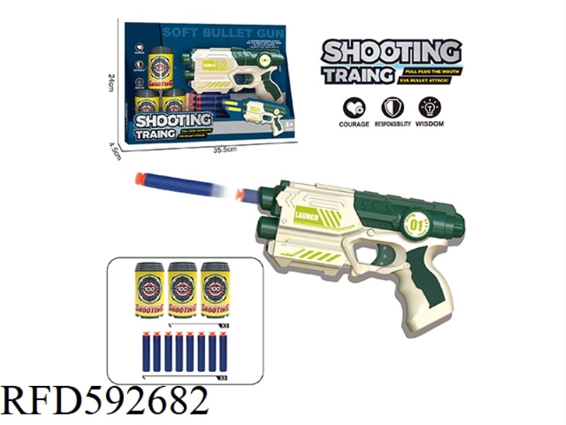 EVA MANUAL SOFT BULLET GUN