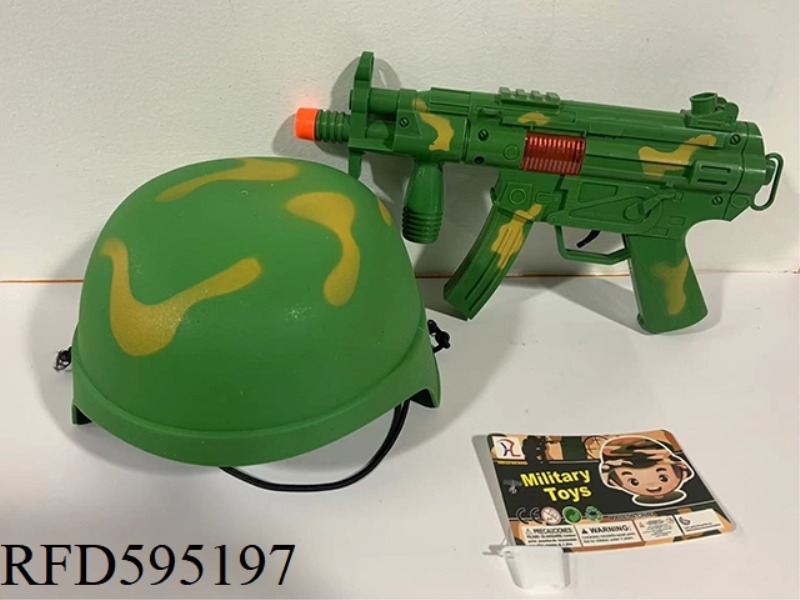 PERCUSSION GUN WITH SPECIAL CAP GUN CAP SET