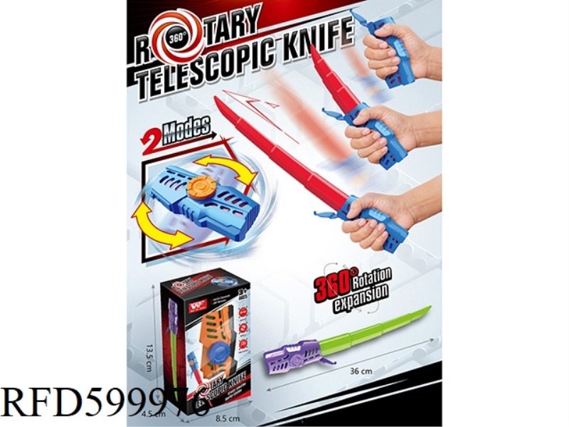 COOL GYROSCOPE TELESCOPIC KNIFE 3 COLORS