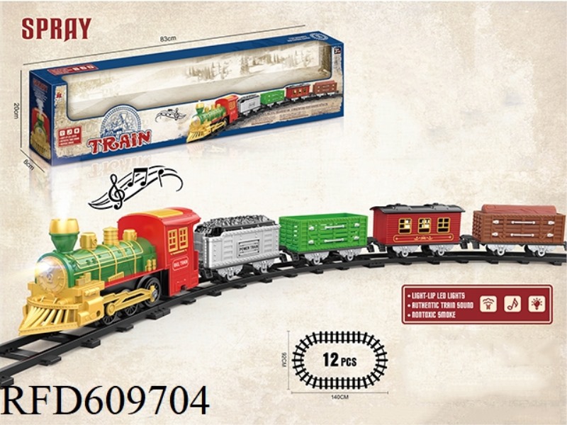 ELECTRIC RAIL TRAINS HAVE SPRAY