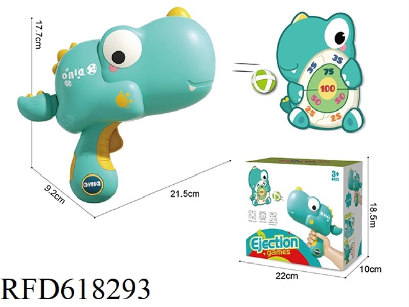 DINOSAUR STICKY BALL GUN