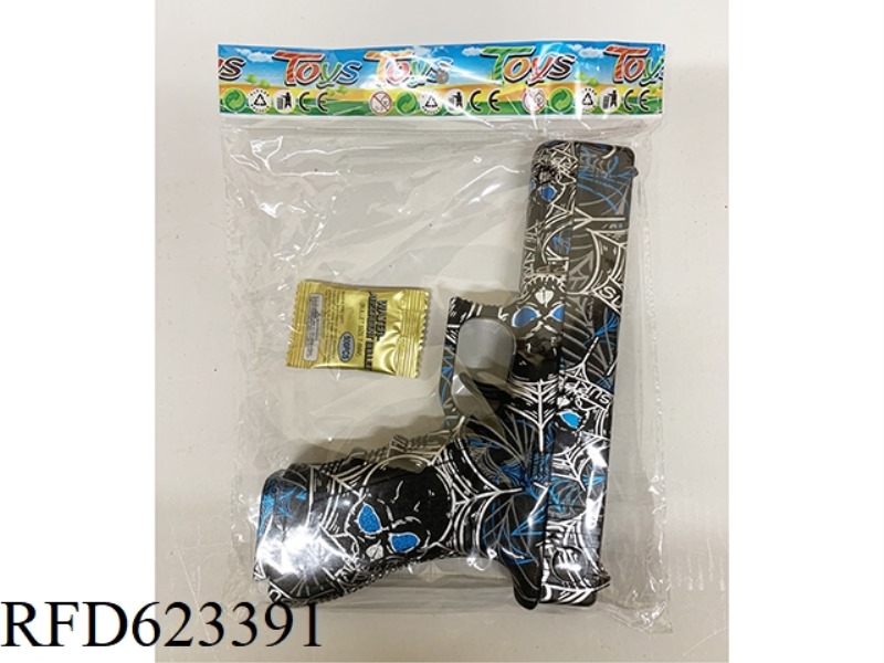 GLOCK BLUE SPIDER SKIN PISTOL