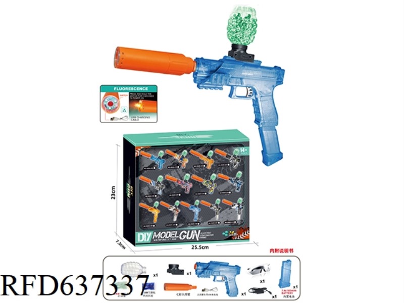 COLORFUL SPITFIRE TUBE ELECTRIC GLOCK