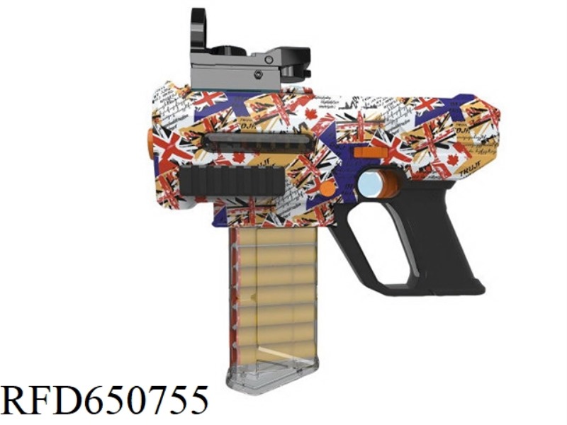 WEAPON, TOY, SOFT BULLET GUN, LOWER SUPPLY/ELECTRIC FLYWHEEL/SOFT BULLET GUN