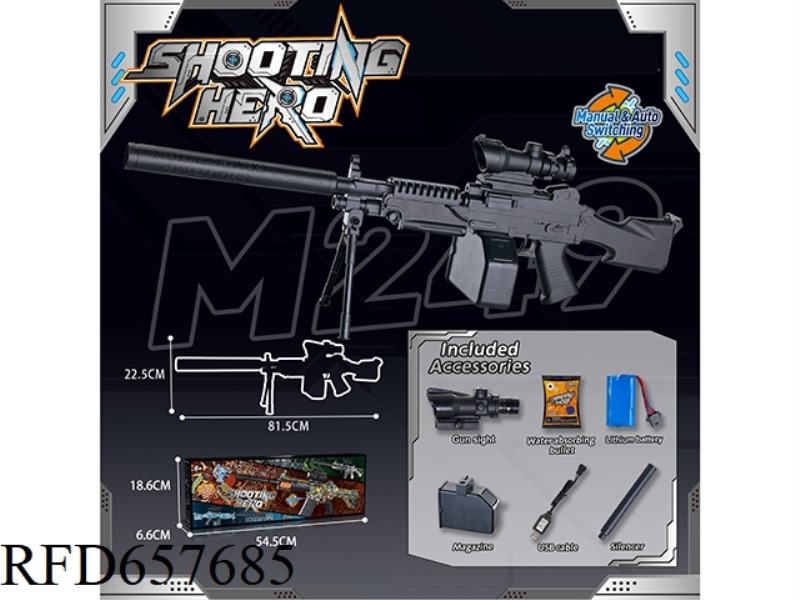 M249 ELECTRIC UNDERFEED AMMUNITION GUN