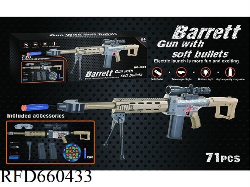 BARRETT ELECTRIC SOFT BULLET GUN